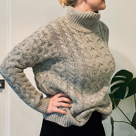 Zara Wool Cable Knit - Picture 1 of 2
